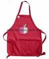Promotional custom printed 100% cotton adults cooking apron