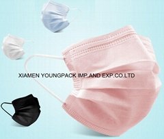 Stock Surgical Mask 3 Ply Non-Woven Disposable Face Mask
