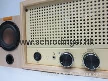 Classic Wood case Bluetooth Tube Amplifier with speakers 3