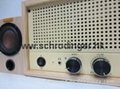 Classic Wood case Bluetooth Tube Amplifier with speakers 3