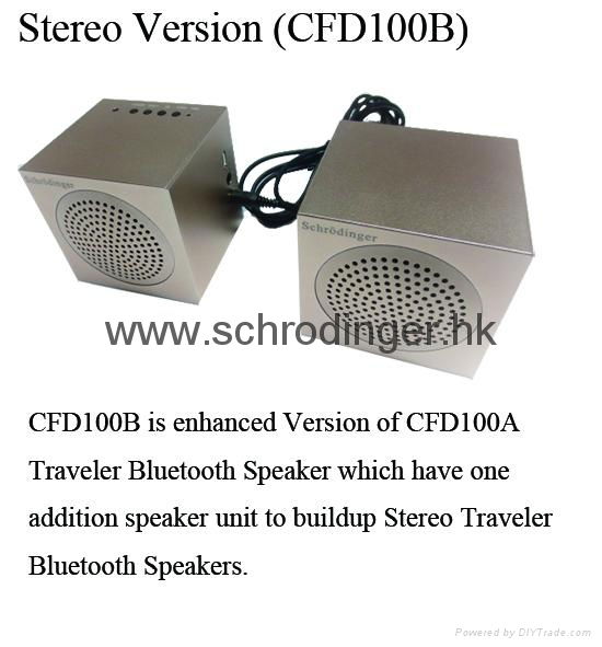 Traveler Metal Case Bluetooth Speaker  5