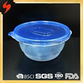 Transparent Plastic Microwaveable Lunch Box 1