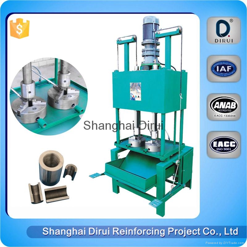 Semiautomatic Coupler Tapping Machine for rebar nuts thread tapping