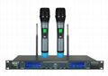 One Receiver With Two FM Wireless Microphones For Karaoke usage 1