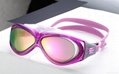 good quality anti-fog silicone UV protection swimming goggles 2
