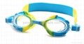 hot sale new design waterproof silicone anti-fog fashionable swim goggles 2