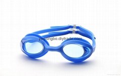 hot sale popular cute silicone swim goggles