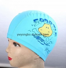 hot sale custom printed swim caps with high quality