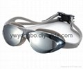 mirrored optical comfortable swim goggles