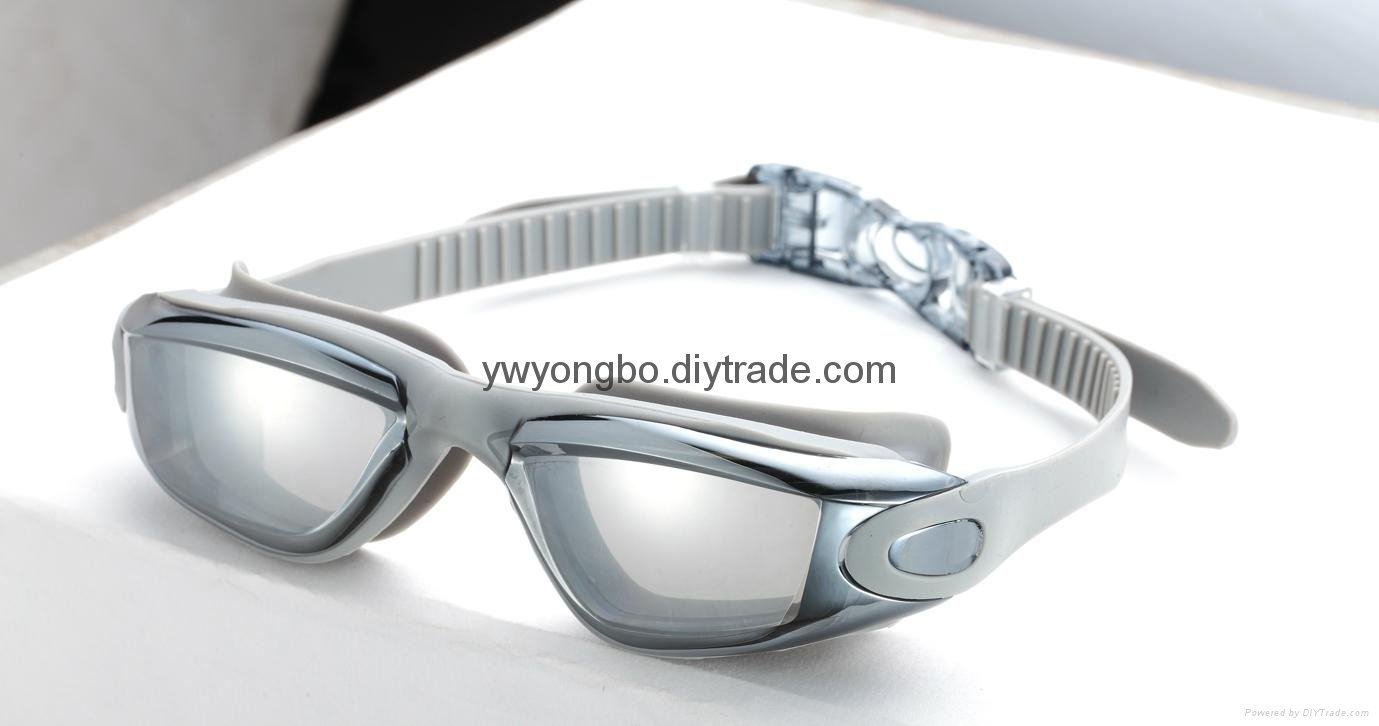 the coolest mirror coated silicone swimming goggles 2