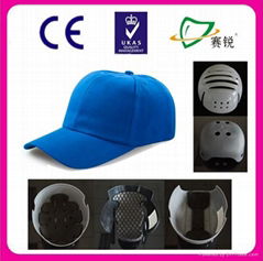 100%cotton protective baseball cap style safety bump caps 