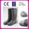 black boots steel toe safety boots 1