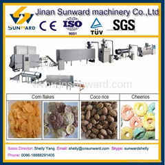 Factory price corn flakes machine, corn flakes production line