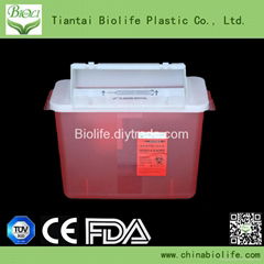 8QT High Quality Medical Waste Plastic