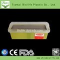 5QT  CE&ISO Approved Plactic Disposal Sharp Container  5