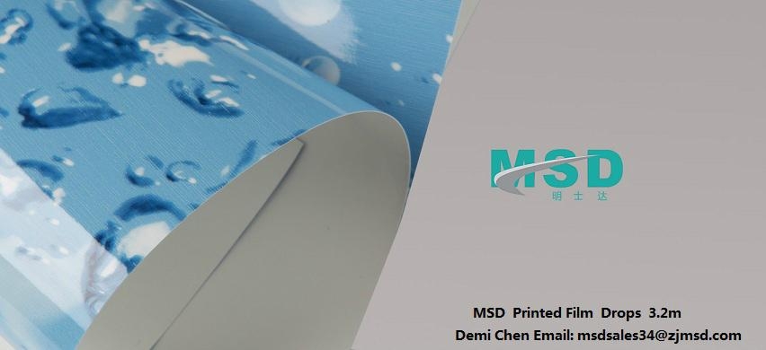 Sell MSD PVC Stretch Ceiling Film Drops 2