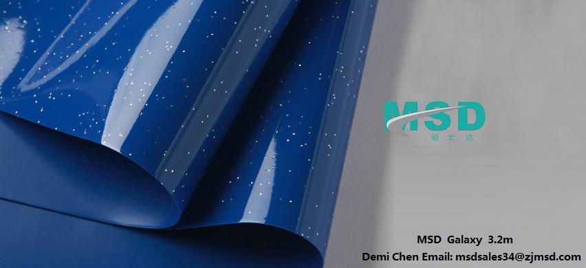 PVC stretch ceiling film Galaxy 3