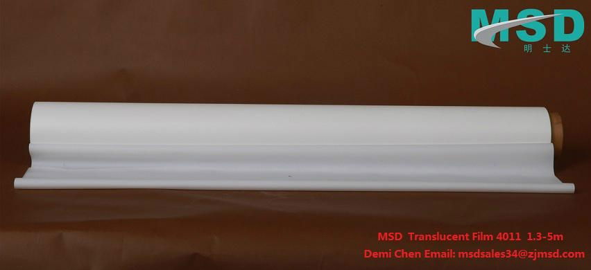 sell MSD PVC stretch ceiling film translucent film