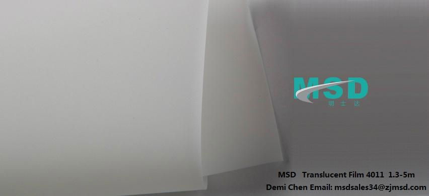 sell MSD PVC stretch ceiling film translucent film 2