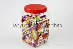 4cm bubble gums with tattoo paper 3
