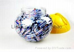 4cm bubble gums with tattoo paper