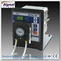 BS100-1AQ (0.006-140ml/min)DC24v speed adjustable peristaltic pump 2