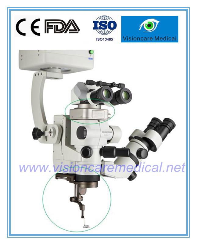 FDA Marked Ophthalmic Surgical Microscope with MegaVue System 5