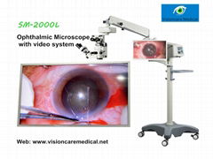 Ophthalmic Surgical Microscope for Anterior Surgery & Retinal Vitreous Surgery