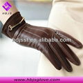 fashion women sheepskin leather glove
