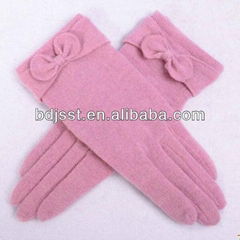 fashion women woolen gloves