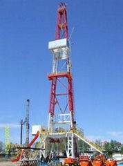 Land Skid-mounted Drilling Rig 1000HP,