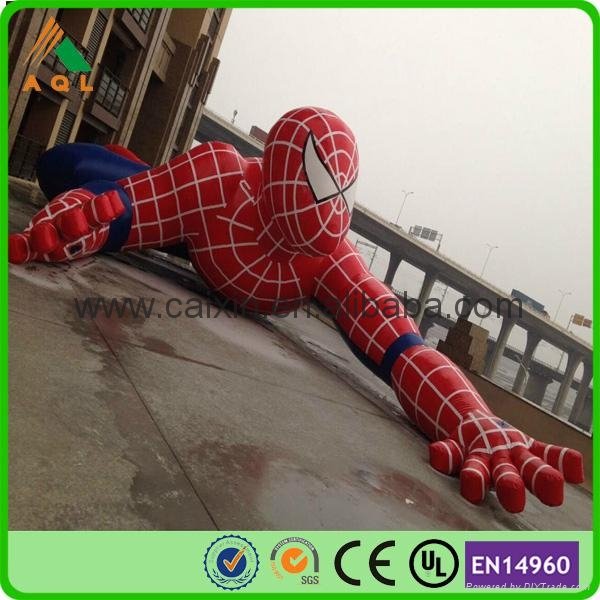  Electrifying giant inflatable spiderman 2