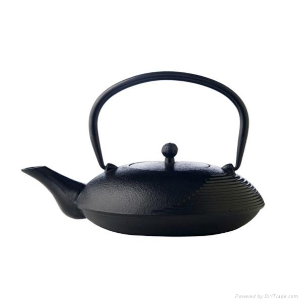 Purple Cast Iron Teapot 2