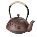 Antique Cast Iron Teapot