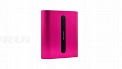 portable power bank 10000mah with two output port