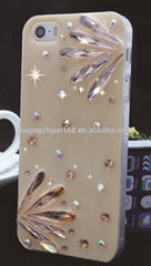 luxury diamond crystal hard pc phone