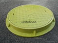 GRP fiberglass inspection round manhole