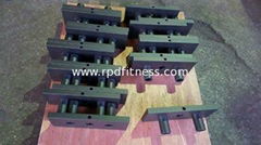 100% commercial fitness clubs 10lbs Steel Gym Weight Stack