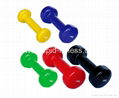 China Gym Rubber Casting Dumbbell 2