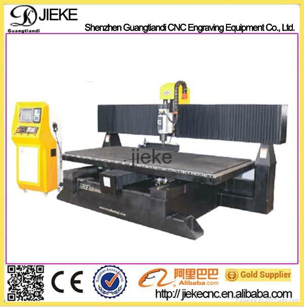 Mini wood acrylic aluminum granite marble cutting and engraving machine