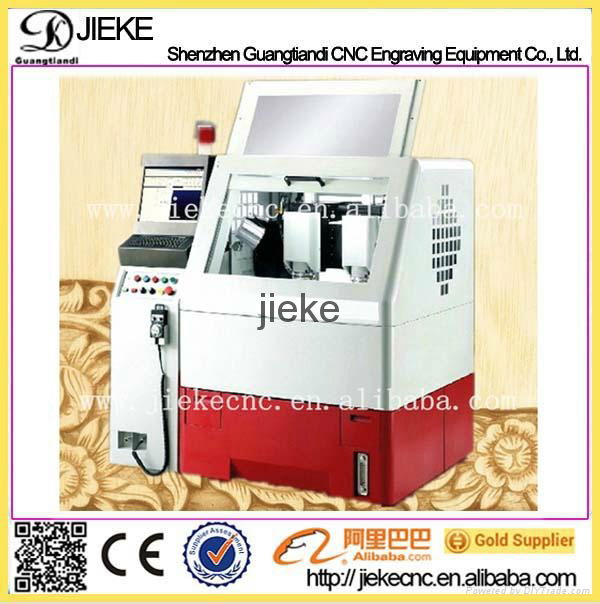 China mini three axis metal mold cutting and engraving machine