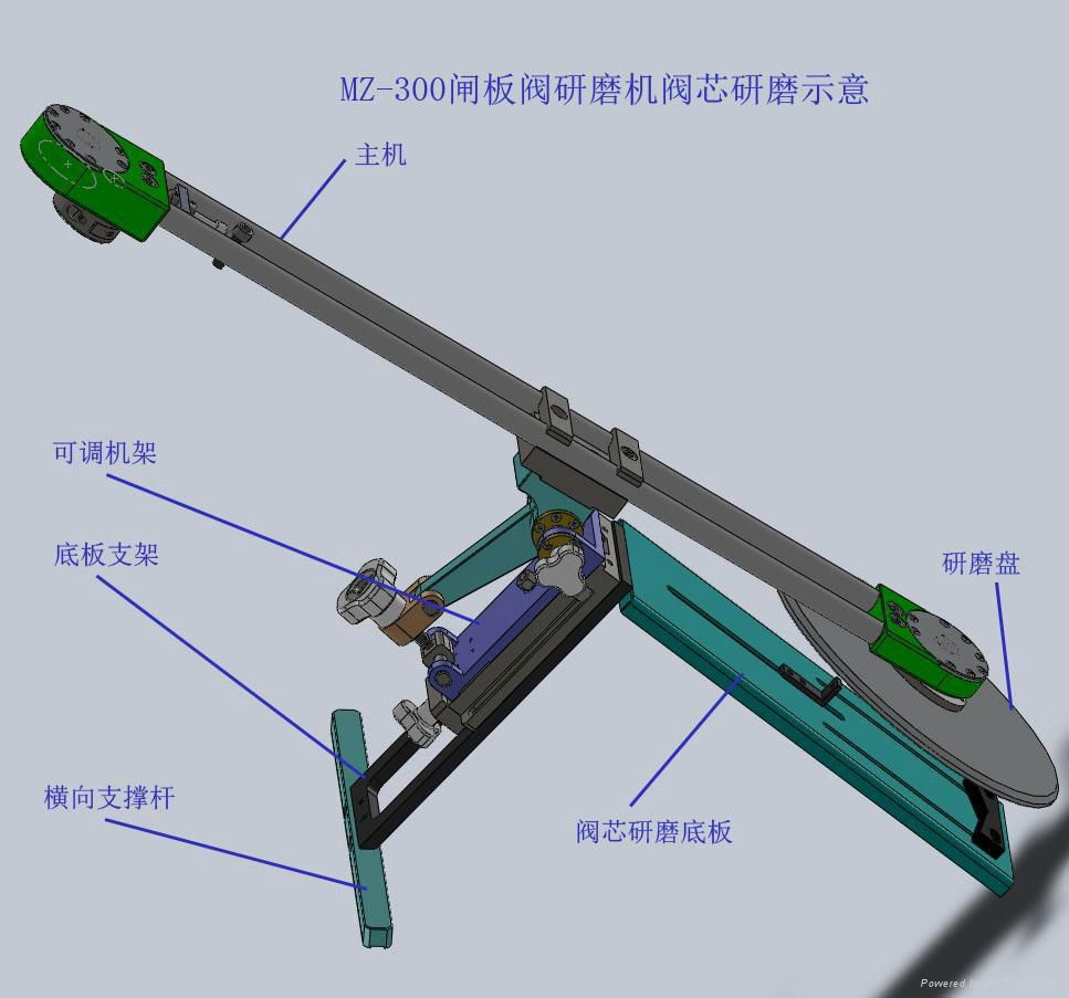 Portable Gate Valve Grinding Machine 3