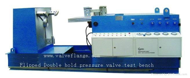 Flipped Double Hold Pressure Valve Test Bench
