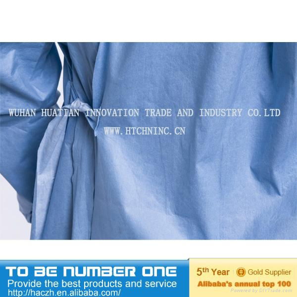 Disposable surgical gown 4