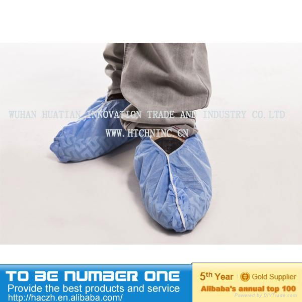 Disposable anti-skid shoe cover