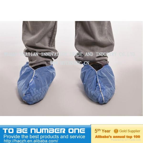 Disposable anti-skid shoe cover 2