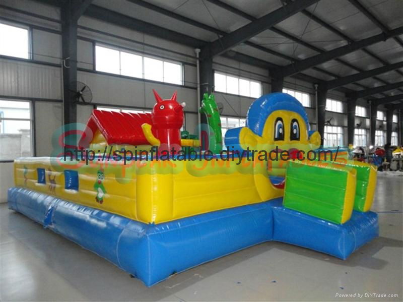 PG-038 Animals Inflatable Game Indoor Playground 3