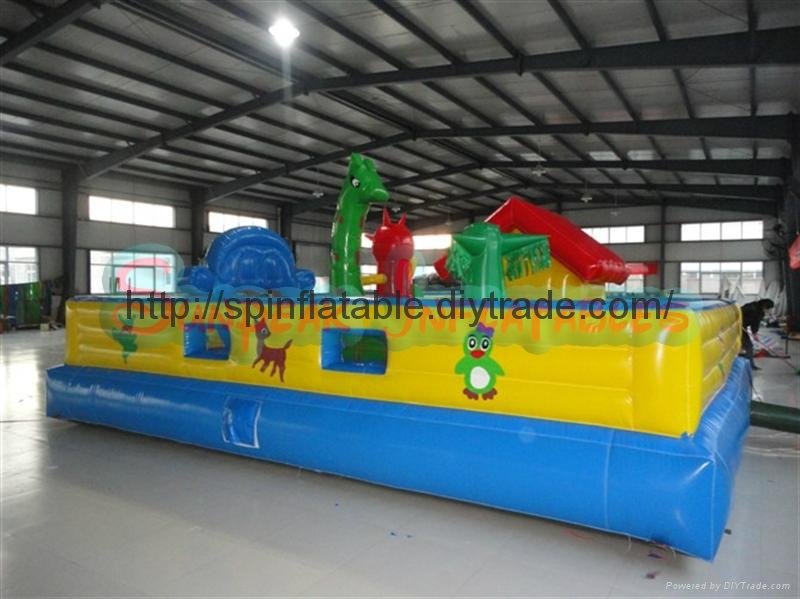 PG-038 Animals Inflatable Game Indoor Playground 4