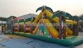 OB-096 Jumping And Slide Obstacle Course Ideas 3