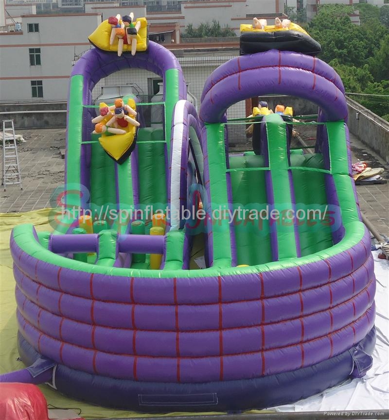 OB-135儿童充氣障礙玩具娛樂城 3